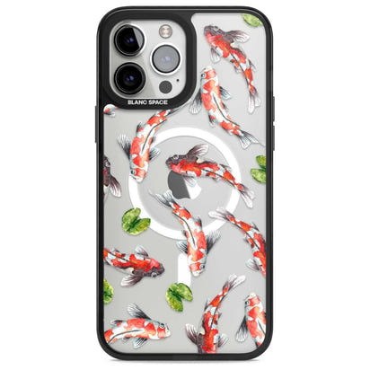 Aquarelle de poissons koi