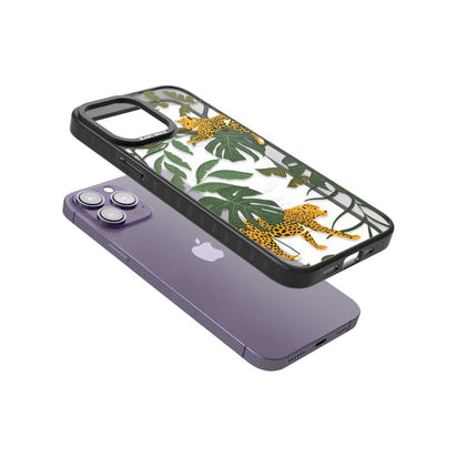 Motif chat de la jungle