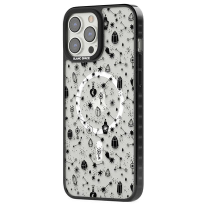 Black Cosmic Crystal