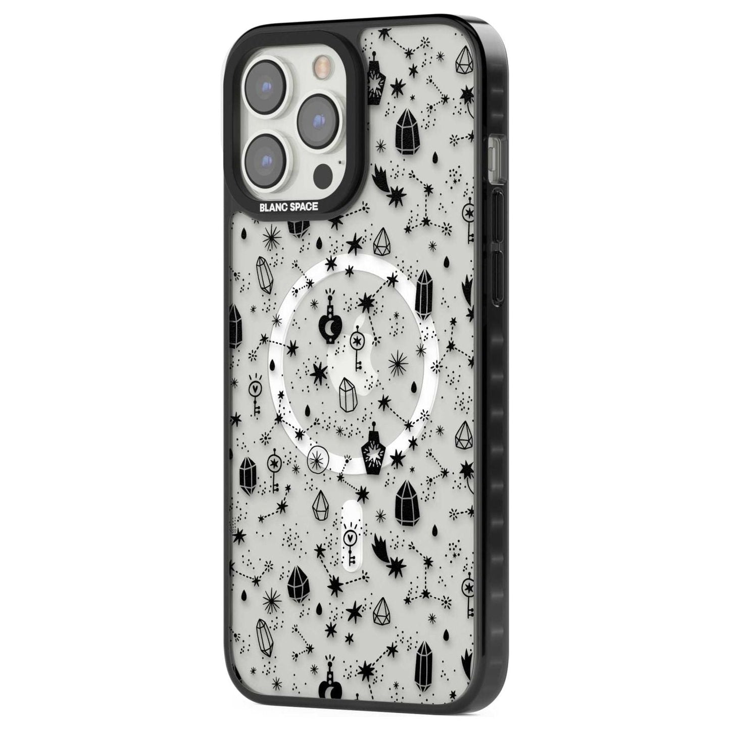 Black Cosmic Crystal