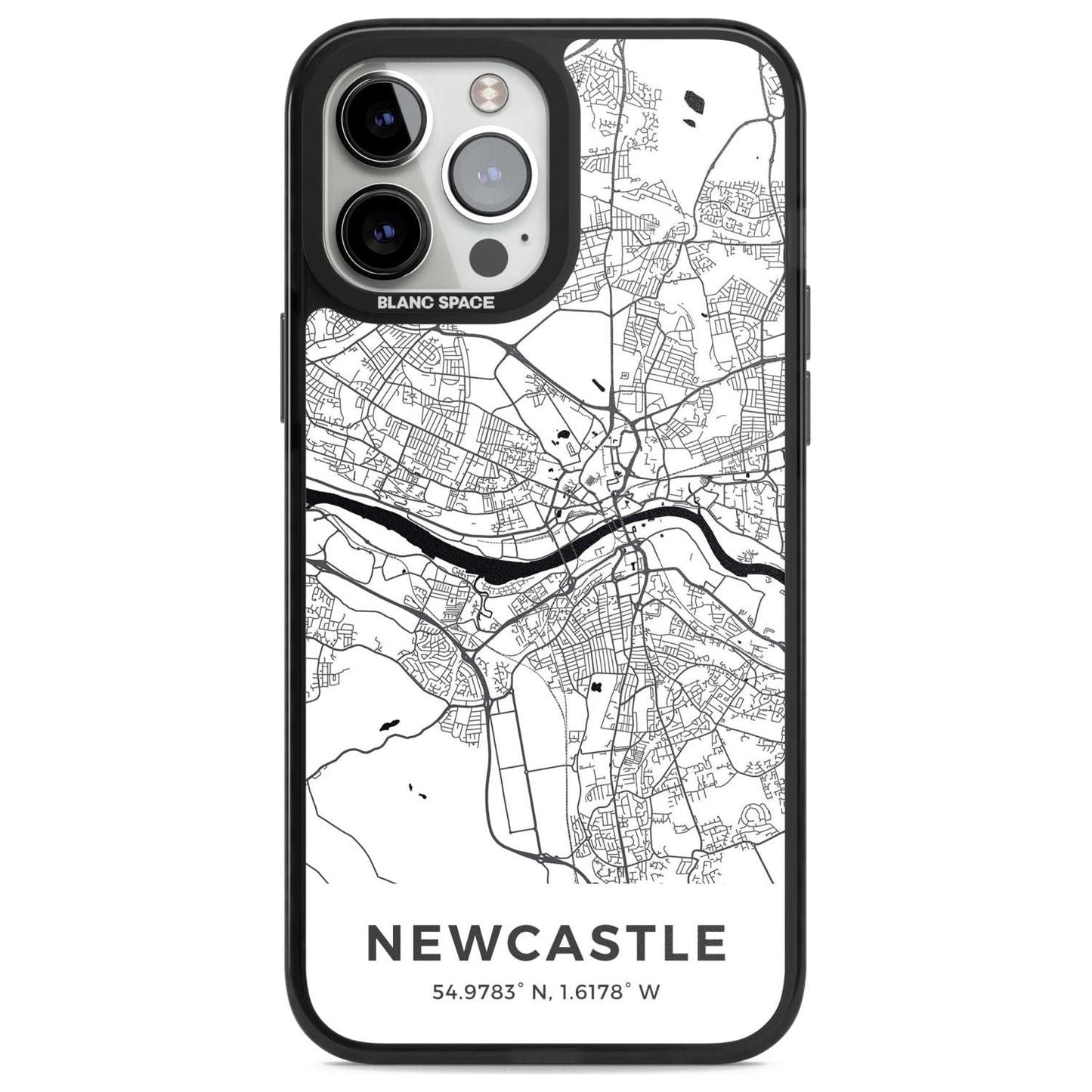 Stadtplan von Newcastle