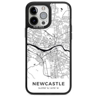 Stadtplan von Newcastle