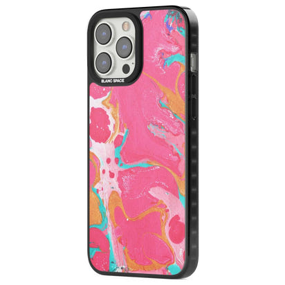 Vibrant Marbled Paper