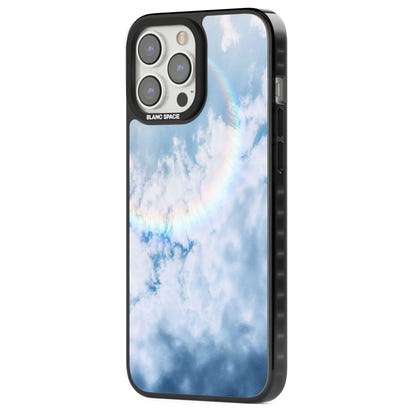 Pastellfarbener Regenbogenhimmel