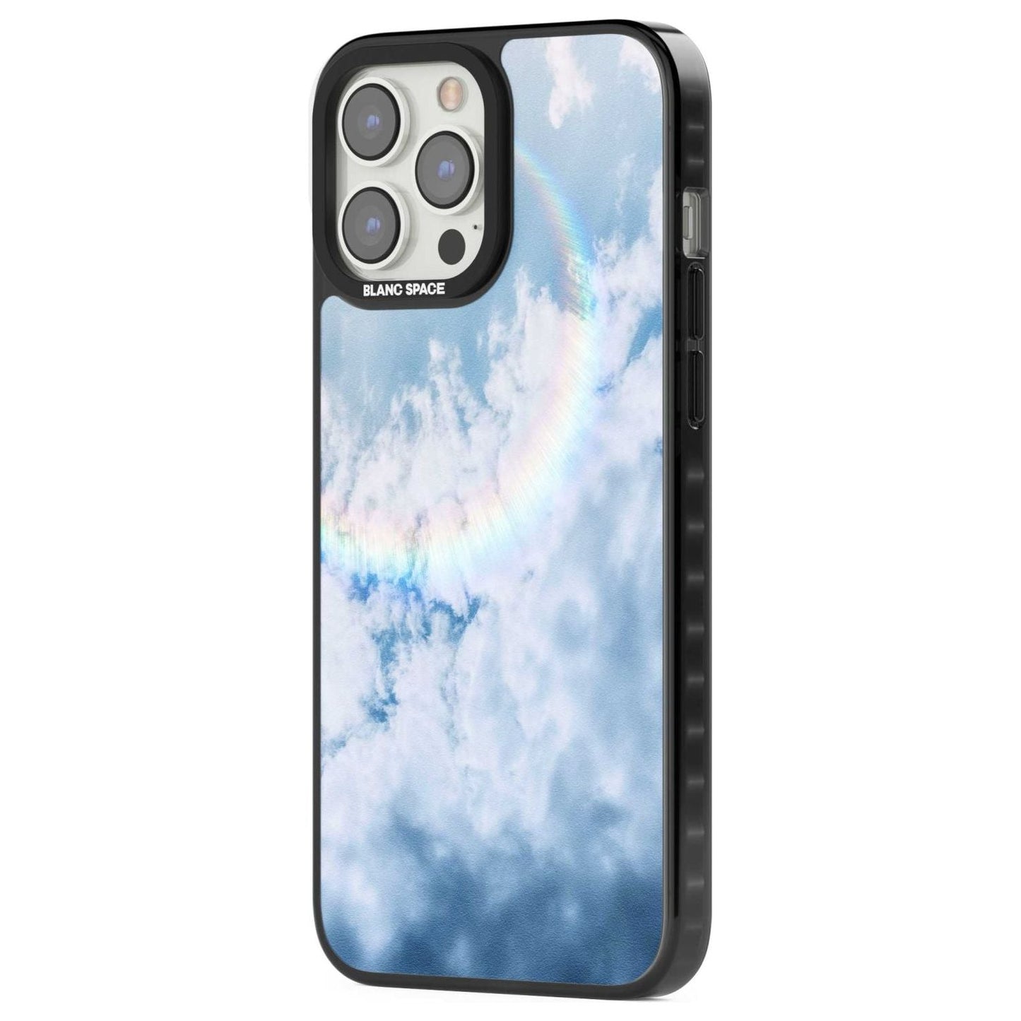 Pastellfarbener Regenbogenhimmel