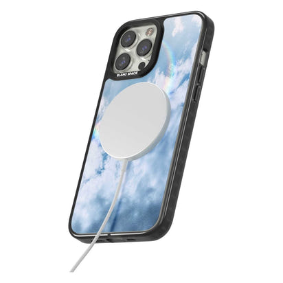 Pastellfarbener Regenbogenhimmel