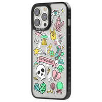 Autocollant introverti