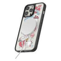 Autocollants Crâne et Fleurs