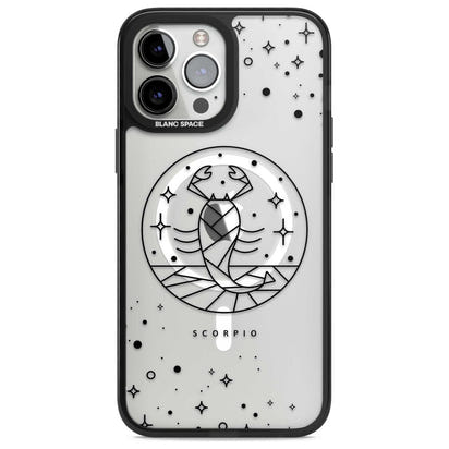 Emblème du Scorpion - Design Cosmique