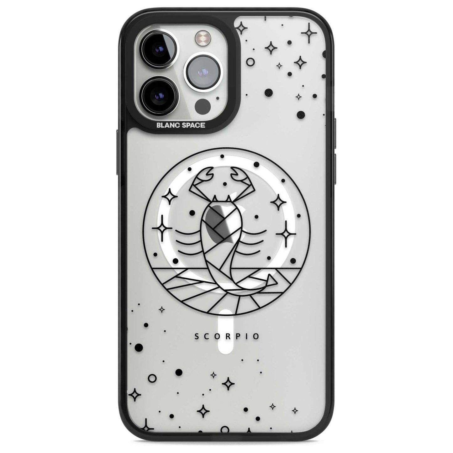 Emblème du Scorpion - Design Cosmique