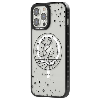 Emblème du Scorpion - Design Cosmique