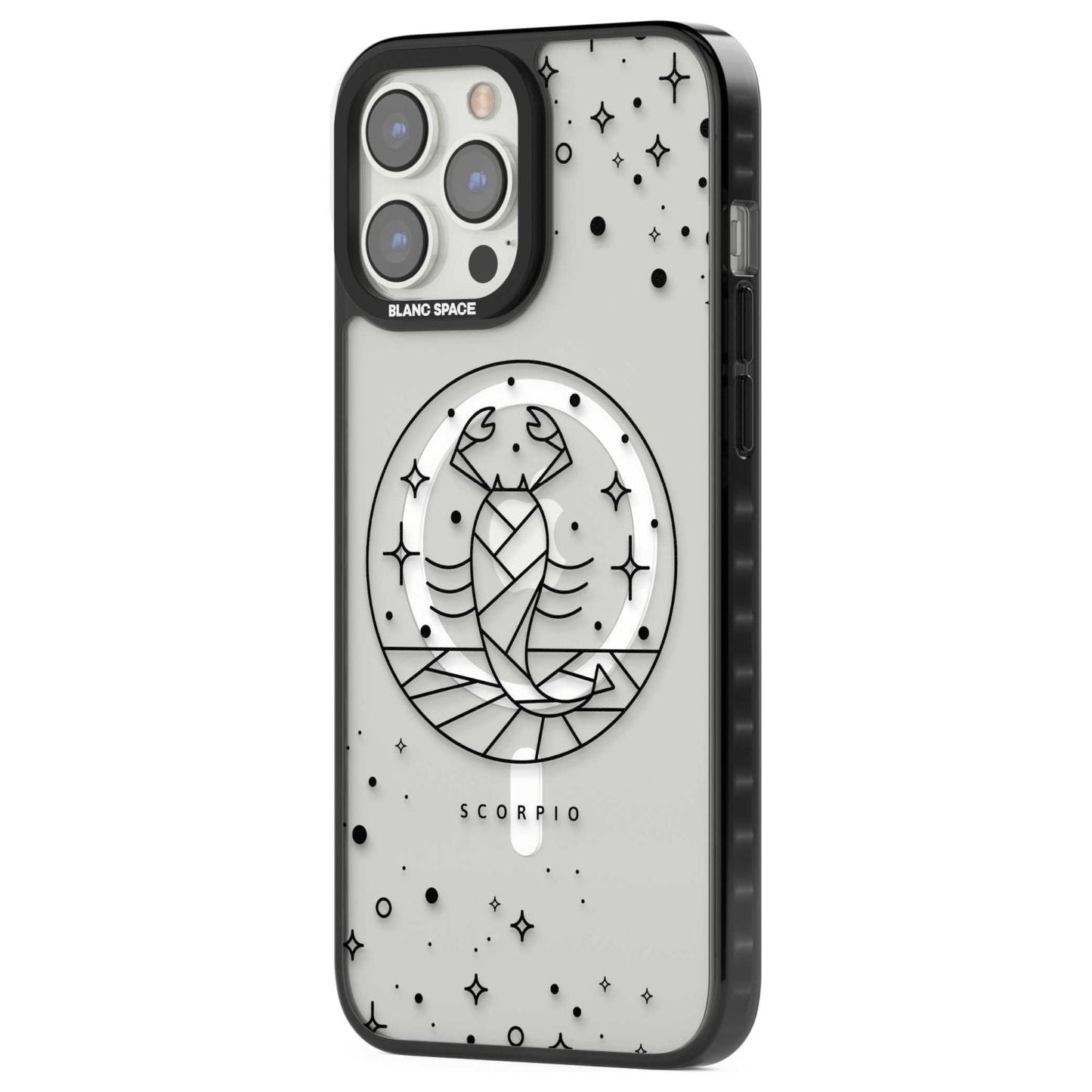 Emblème du Scorpion - Design Cosmique