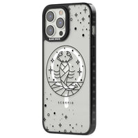 Emblème du Scorpion - Design Cosmique