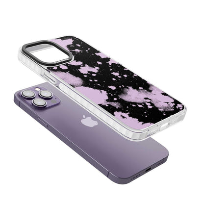 Pink & Black Acid Wash Tie Dye