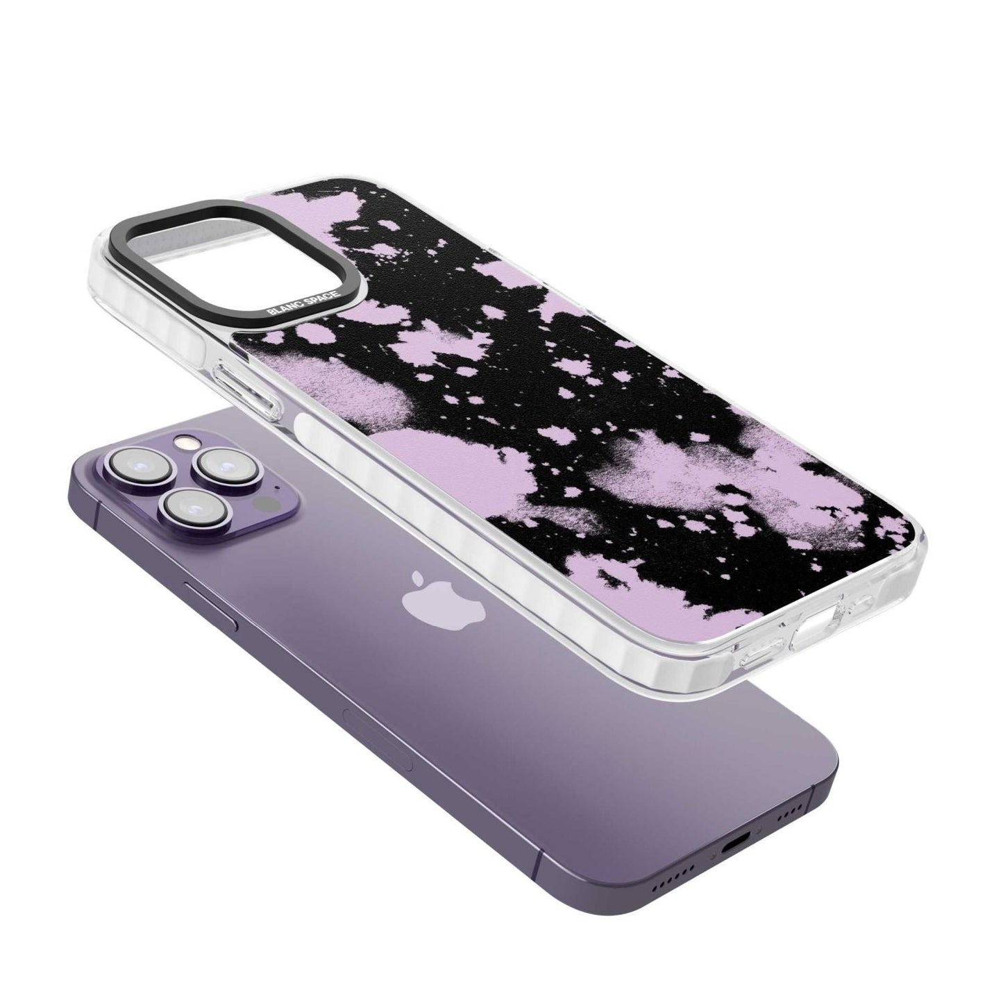 Pink & Black Acid Wash Tie Dye