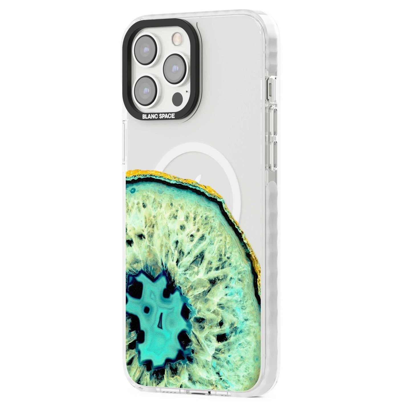 Géode turquoise en cristal