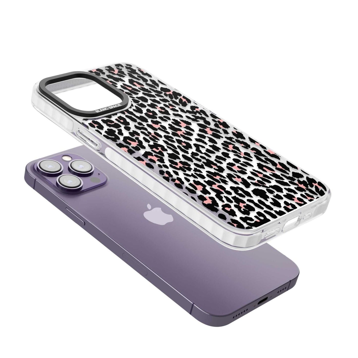 Rosa Leopardenmuster