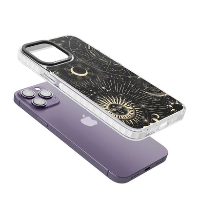 Soleil cosmique et symboles du zodiaque