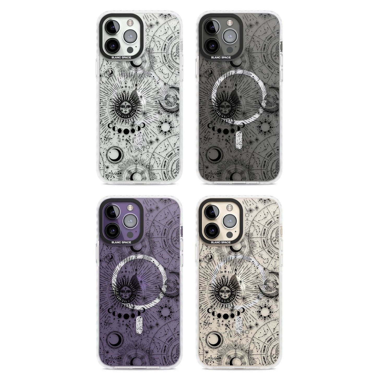 Soleils et Zodiaque Carte solaire