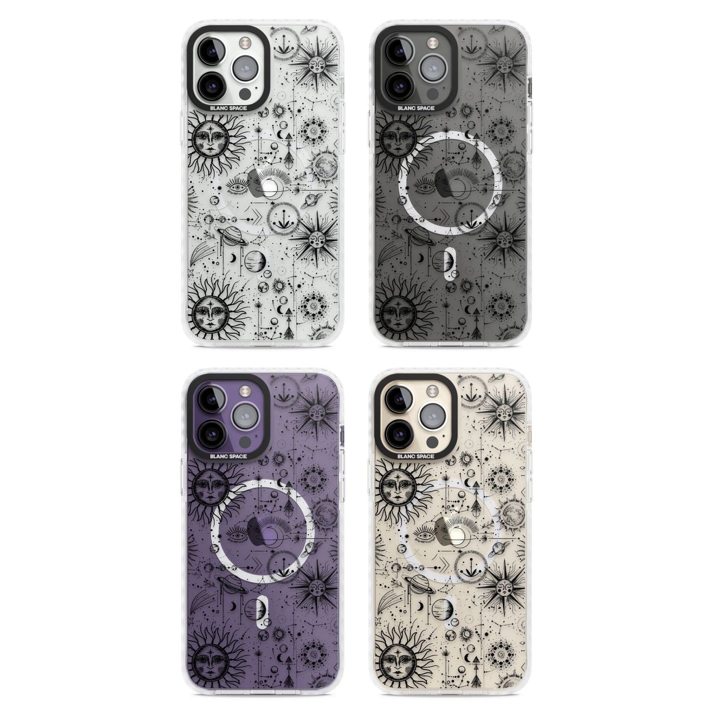 Cosmic Sun & Planets Zodiac