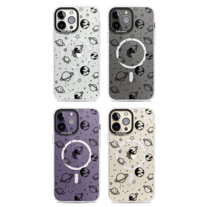 Croquis cosmique Noir Clair