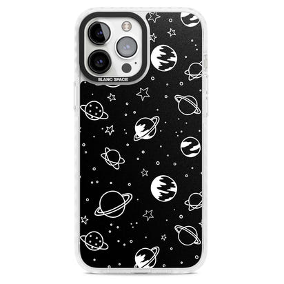Cosmic Sketch White Black