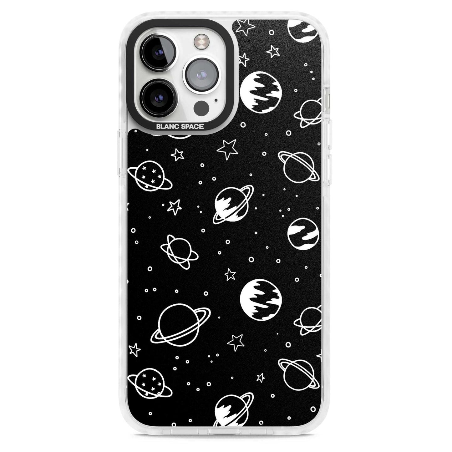 Cosmic Sketch White Black