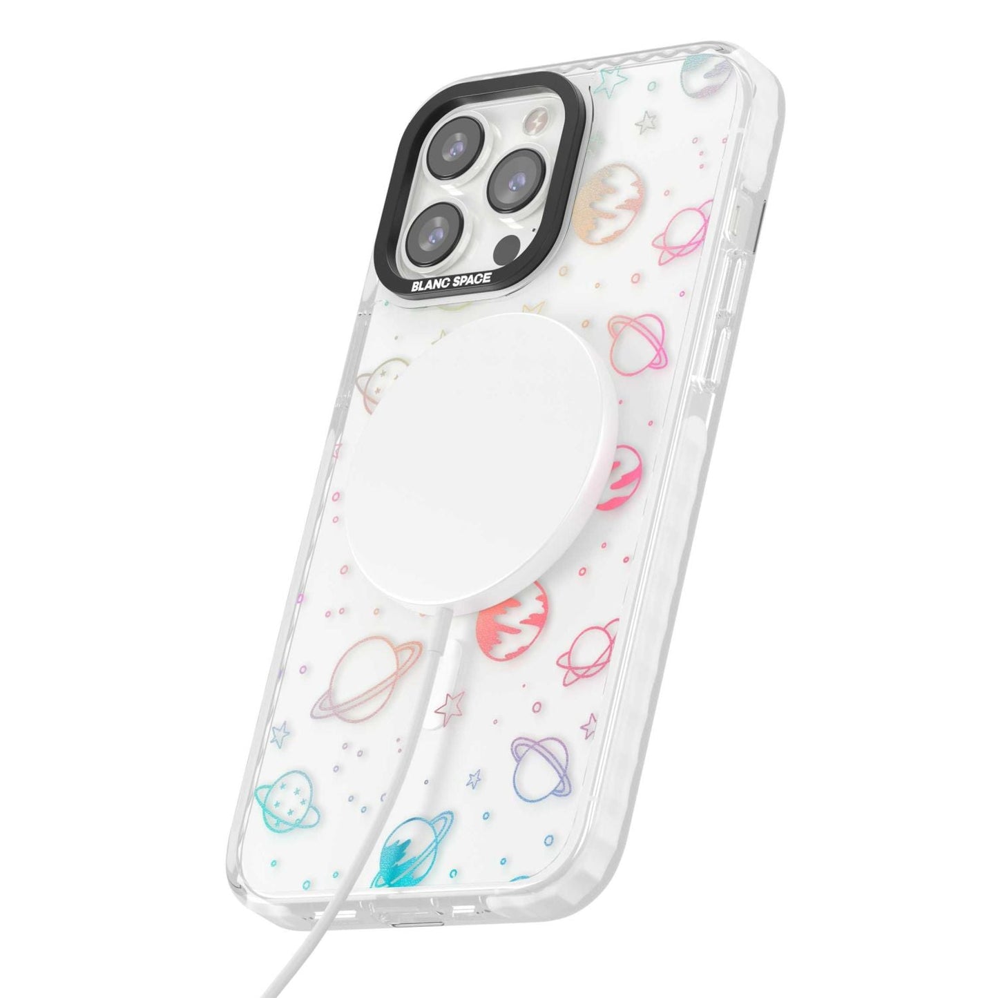 Pastellfarbenes Weltraumuniversum