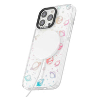 Pastellfarbenes Weltraumuniversum