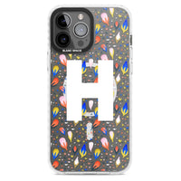 Personalised Abstract Floral Initial