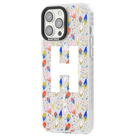 Personalised Abstract Floral Initial