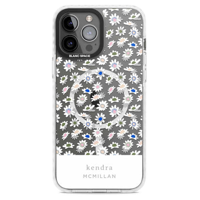 Personalised Grey & White Daisies