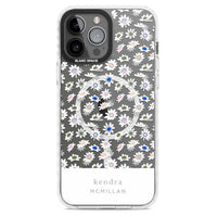 Personalised Grey & White Daisies