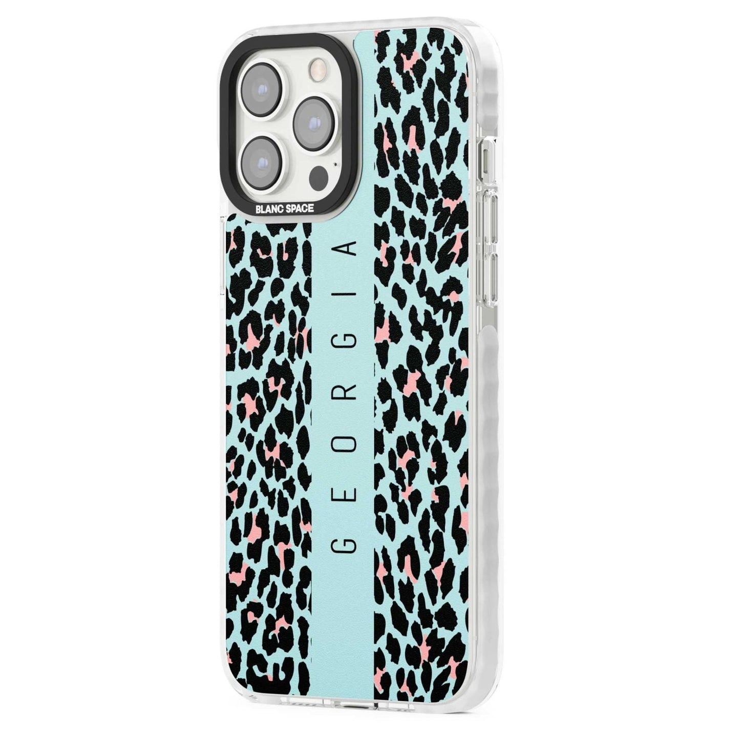 Léopard bleu personnalisé