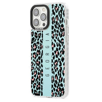 Léopard bleu personnalisé