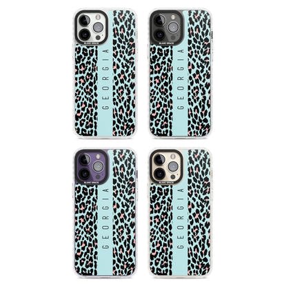 Léopard bleu personnalisé