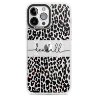 Personalised Cursive Leopard Spots