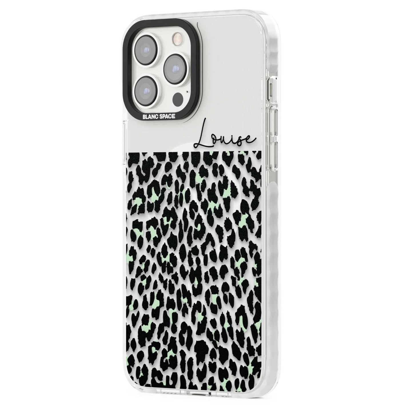 Personalised Seafoam Leopard