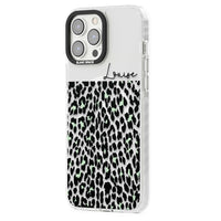 Personalised Seafoam Leopard