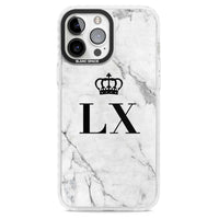 Personalised Initial Crown Marble