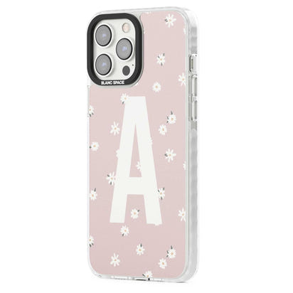 Personalised Pink Daisy Initial