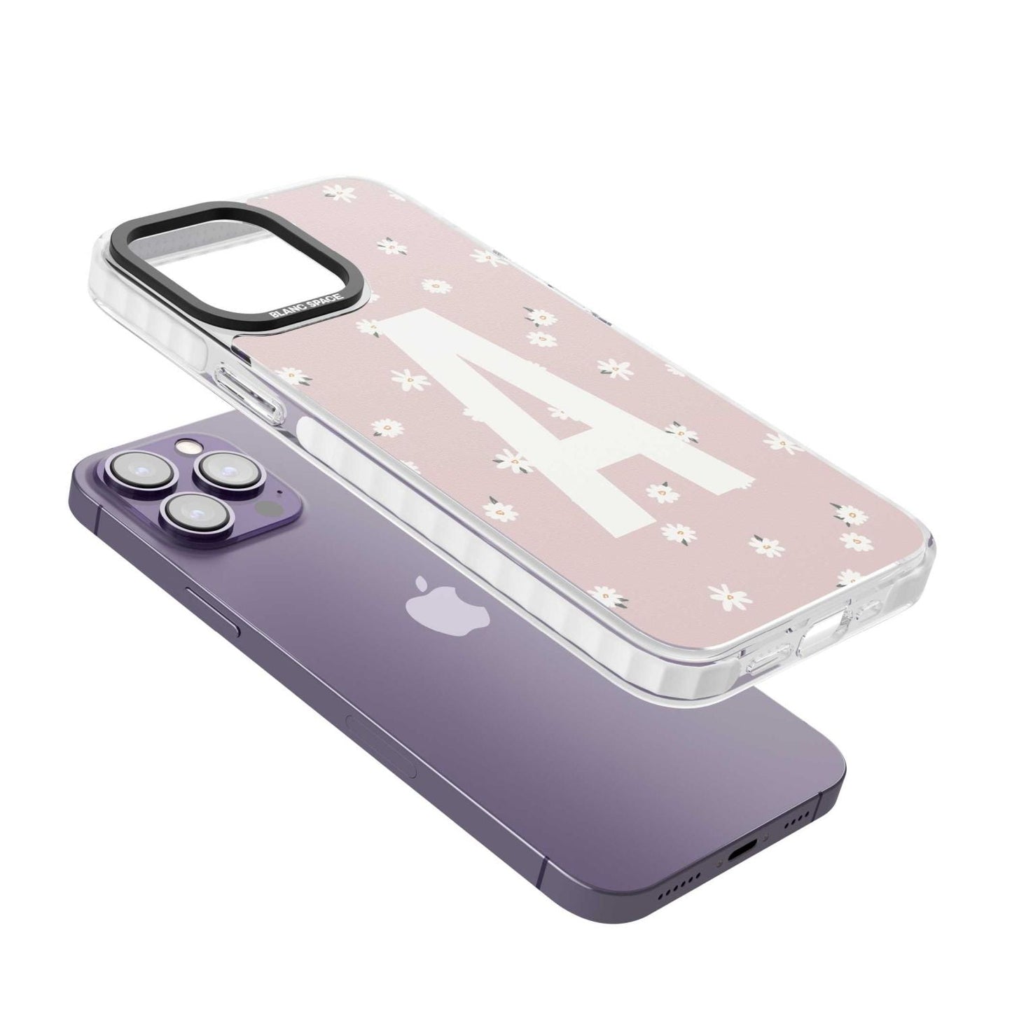 Personalised Pink Daisy Initial