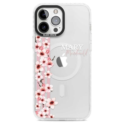 Personalisierte Kirschblütenstreifen