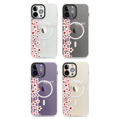 Personalisierte Kirschblütenstreifen