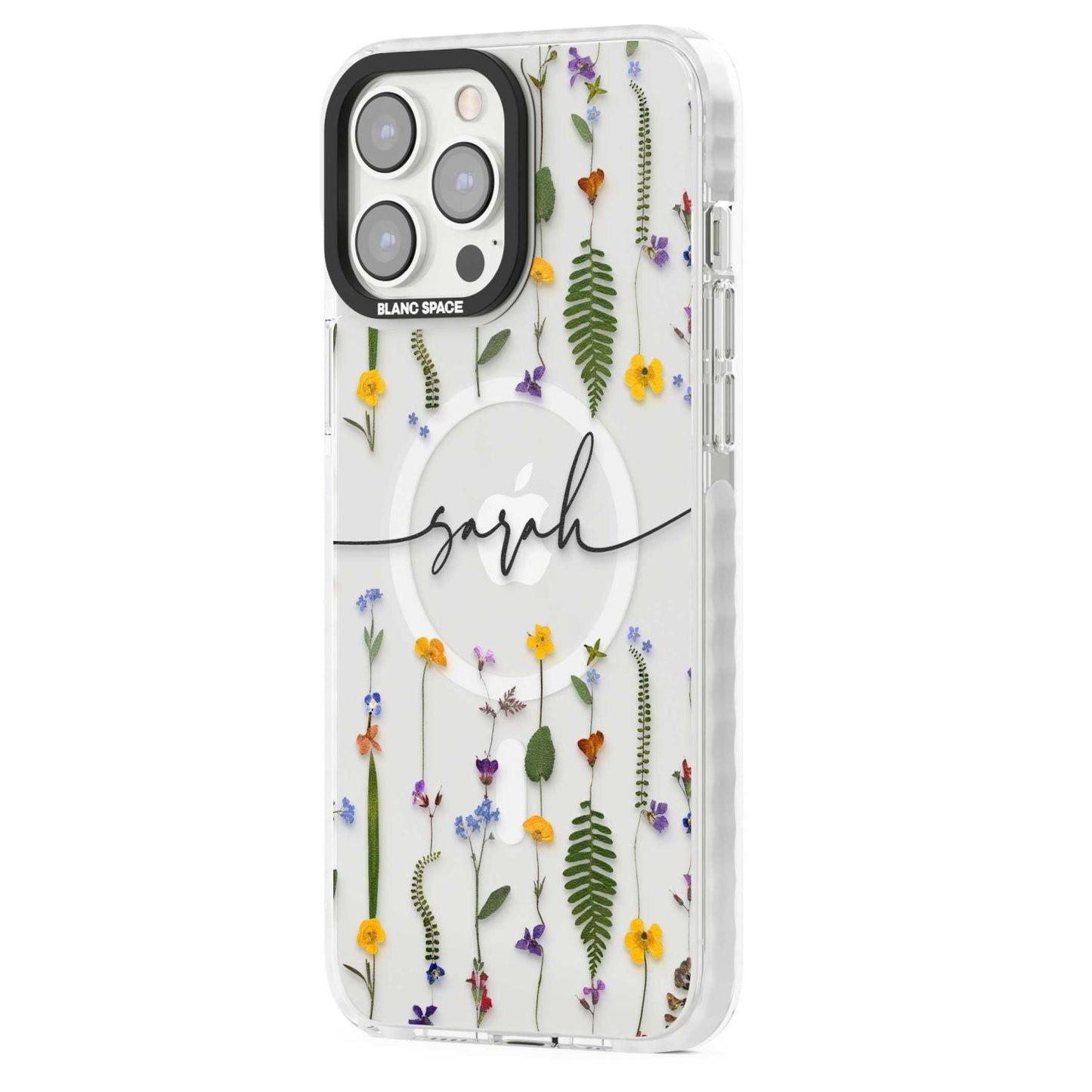 Chaîne de fleurs sauvages personnalisée