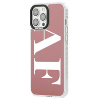 Personalised White & Rose Letters