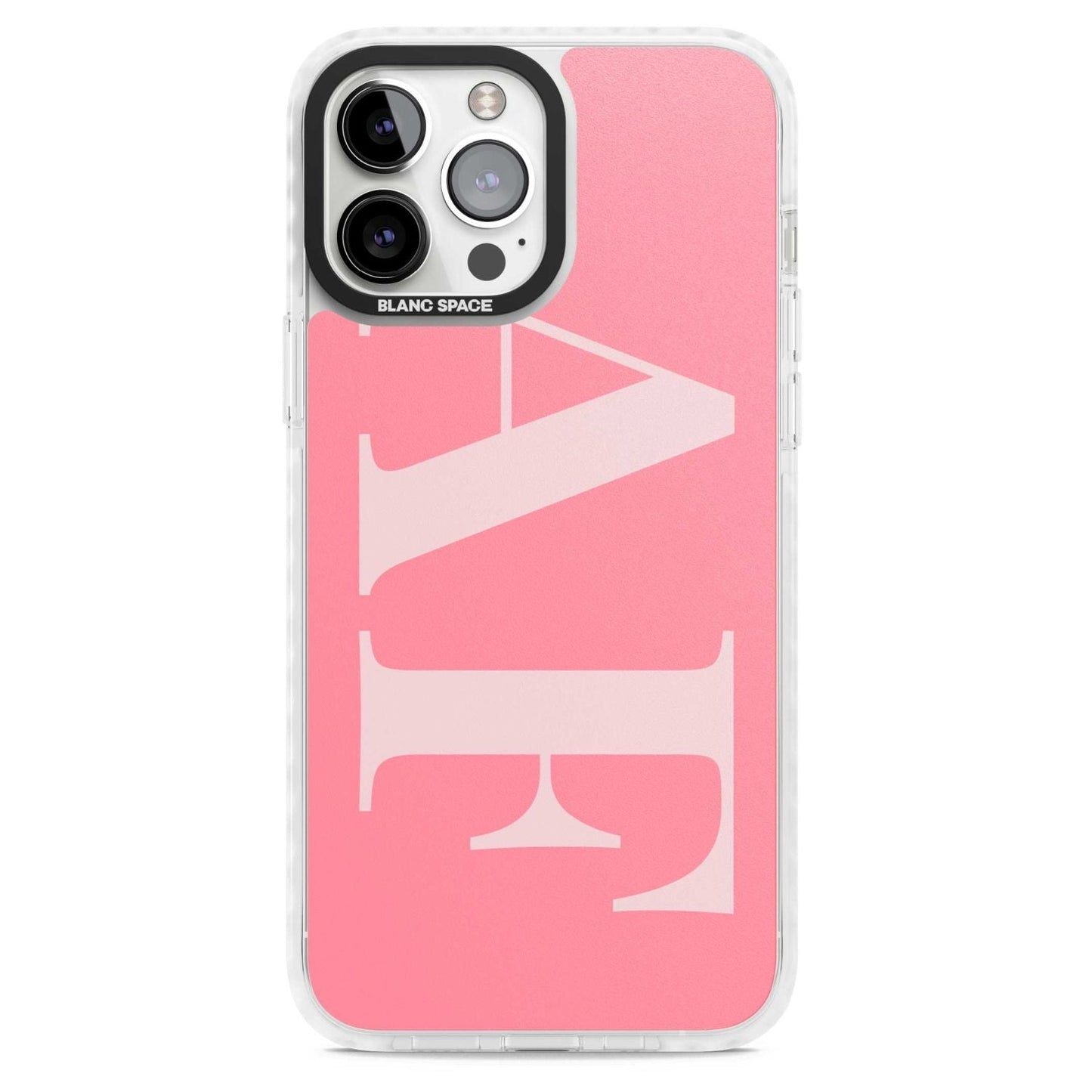 Personalised Light & Dark Pink Green Letters