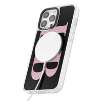 Lettres personnalisées roses et noires vertes