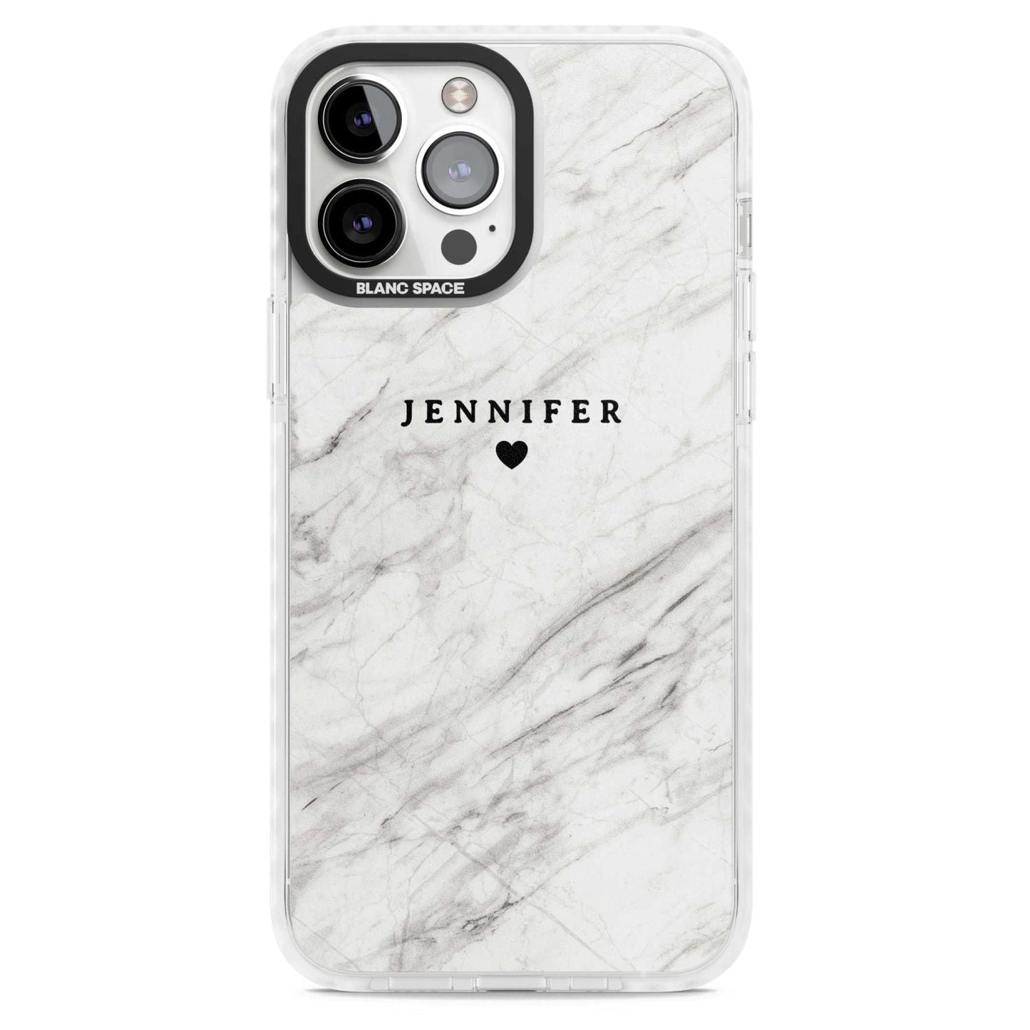 Personalised Light Grey Marble