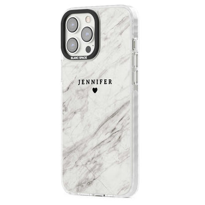 Personalised Light Grey Marble